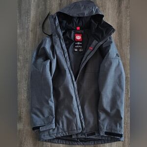 686 Men's Dark Gray Ski Jacket